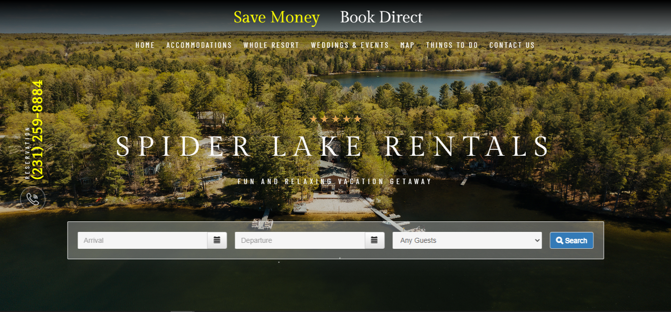 SpiderLakeRentals.com